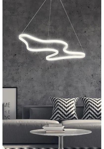 LED luster na lane ARTISAN LED/36W/230V 6500K biela