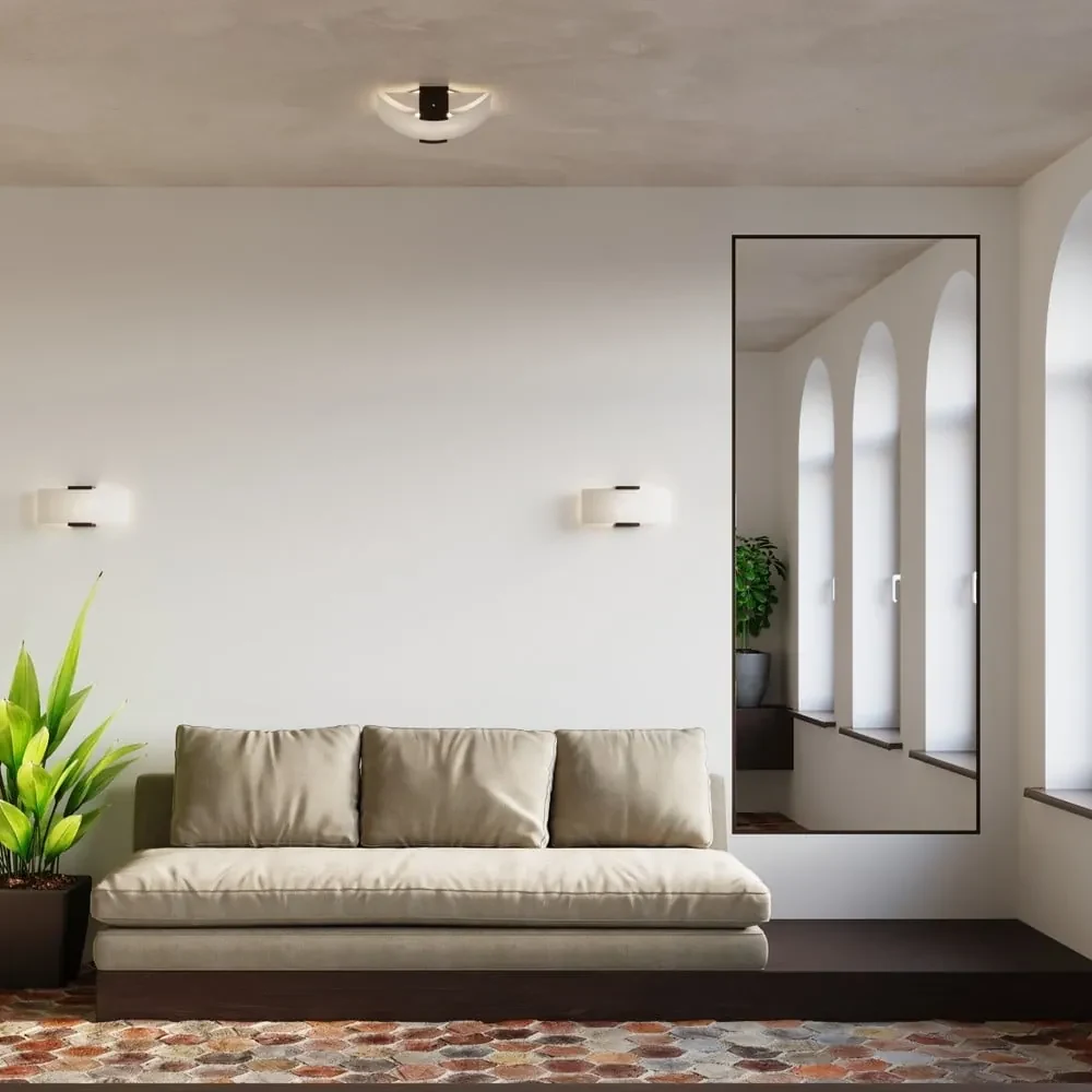 Biele nástenné svietidlo Eva – Nice Lamps
