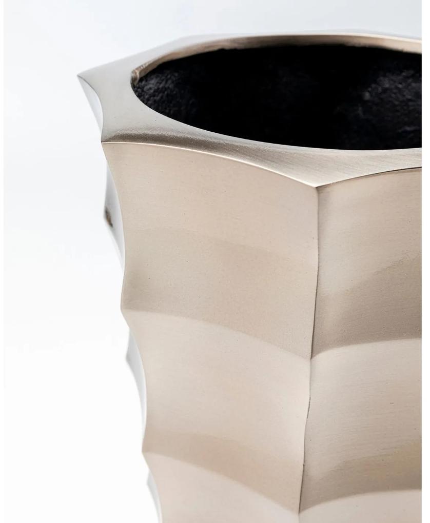 Modulo váza strieborná 45 cm