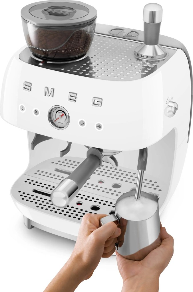 Pákový espresso kávovar 50's Style pastelovo zelený
