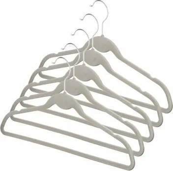 Compactor 5-dielna sada detských vešiakov Velvet, 28 cm