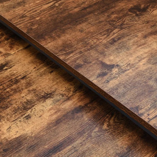 Sada 2 konferenčných stolíkov VELEN Rustic dub