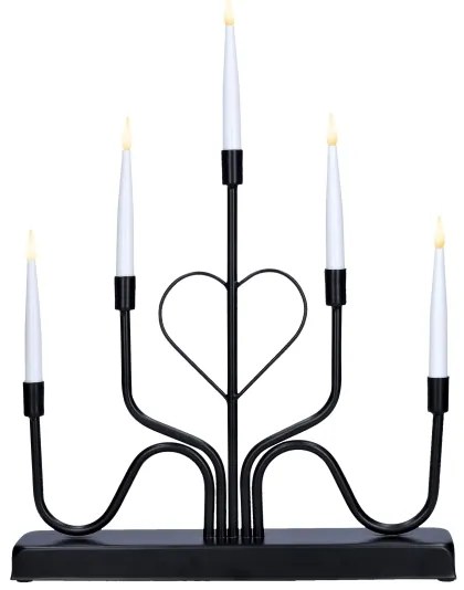 Brilagi - LED Vianočný svietnik LED/2xAA čierna