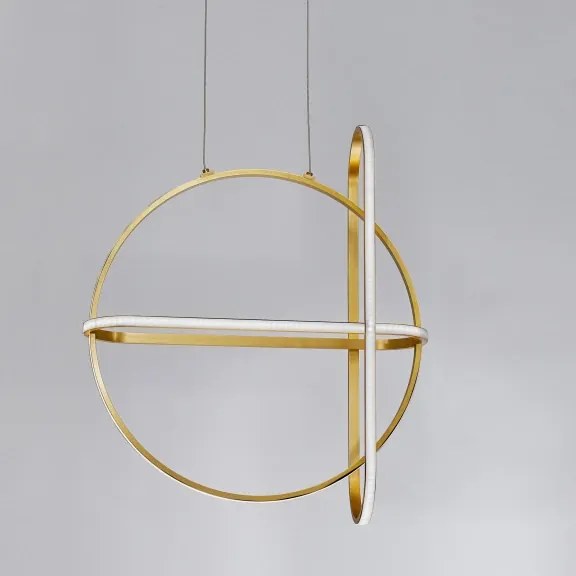 LED luster Arte 52 zlaté