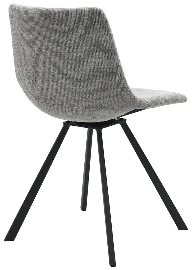 Svetlosivá jedálenská stolička Yukon – Unique Furniture