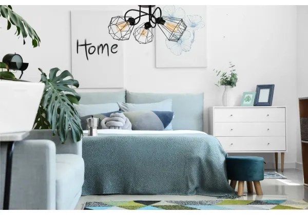 Prisadený luster DIAMENT 3xE27/60W/230V