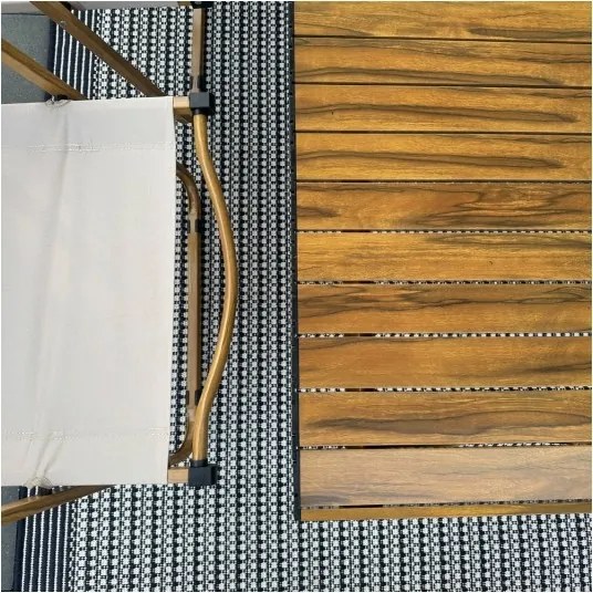 MI Kempingový stolík DREVO 120