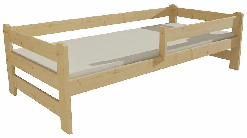 Detská posteľ z masívu 200x90cm so zásuvkou - DP019