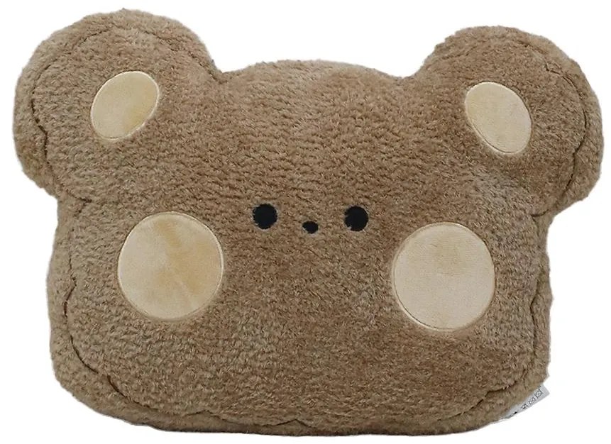 Vankúš Medveď 29x43 cm hnedý