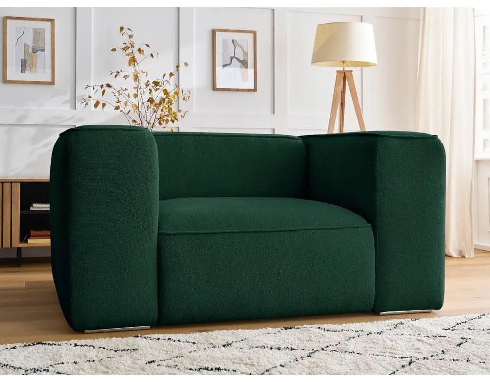 Tmavozelené kreslo Zephyr – Bobochic Paris