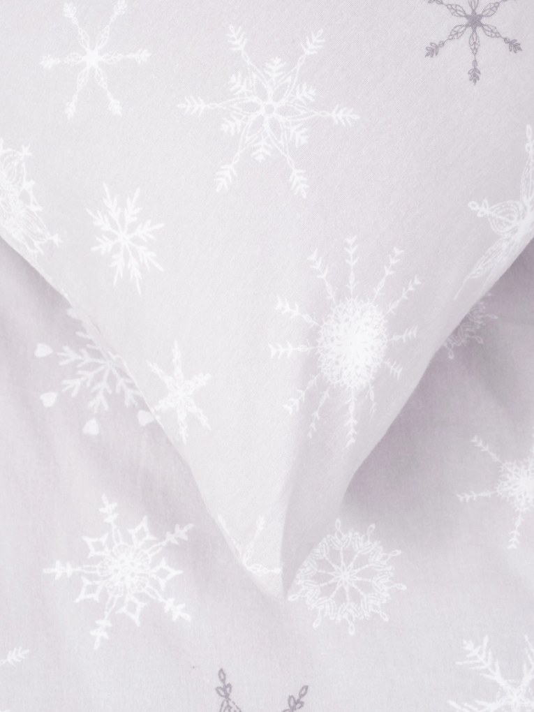 Predĺžené flanelové obliečky - Frozen sivé