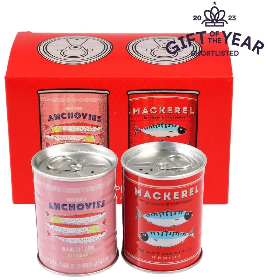 Soľnička a korenička Fish – Rex London