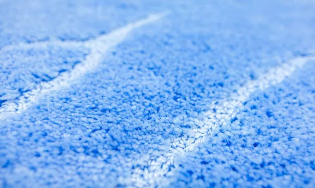 Kúpeľňový koberček Honey svetlomodrý