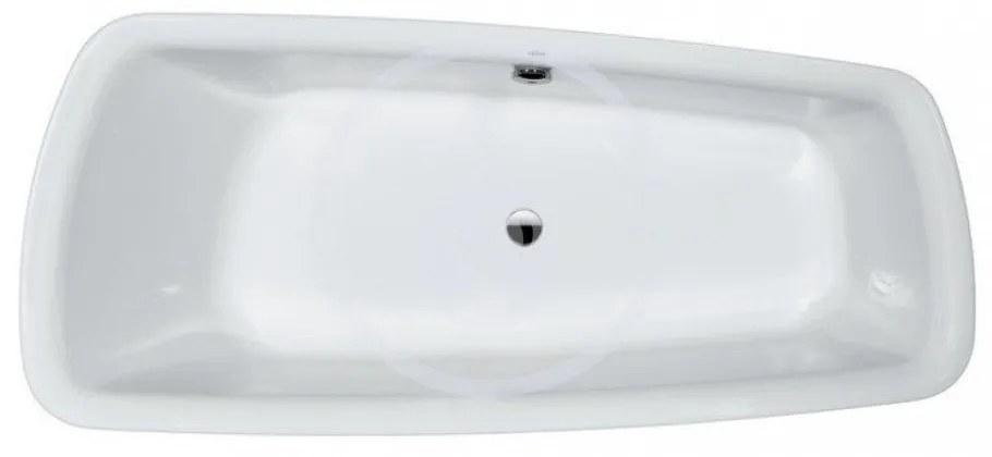 LAUFEN Palomba Collection Vaňa, 1800 mm x 800 mm, biela – štandardné vyhotovenie H2438010000001