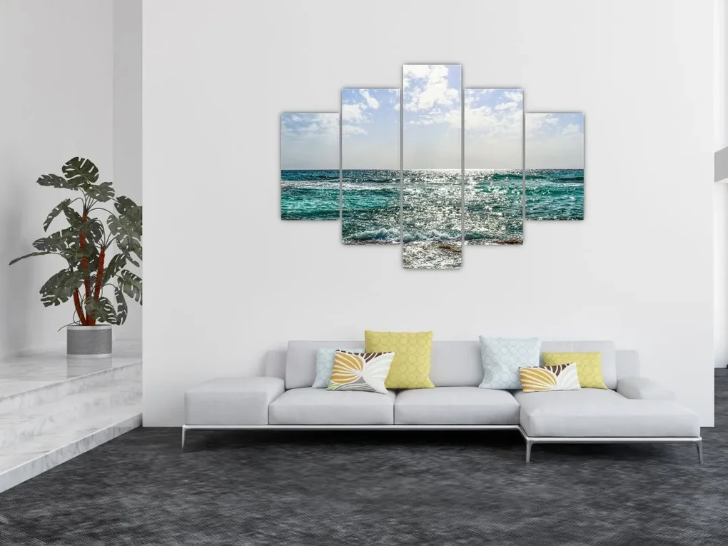 Obraz morskej hladiny (150x105 cm)