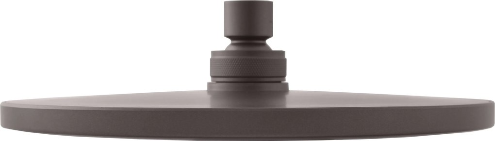Slezák - RAV Hlavová sprcha okrúhla plastová ø 23 cm - PS0043MG, Metal Grey