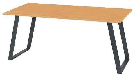 Kancelársky stôl Shape, 160 x 80 x 75 cm, rovné vyhotovenie, buk