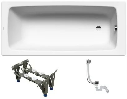 Kaldewei Cayono obdĺžniková vaňa 180x80 cm smaltovaná oceľ ľavá aj pravá KWB751