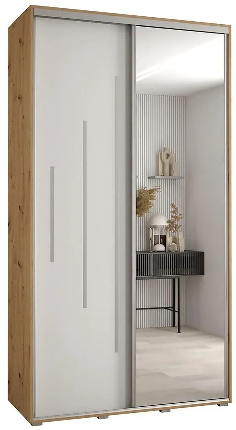 Skriňa 45 Canaris 13 140 artisan/biela/silver