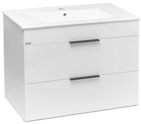 Jika Plan kúpeľňová skrinka s umývadlom 80x44,1x62,2 cm biela h4537621763001 PLAN80ZBI