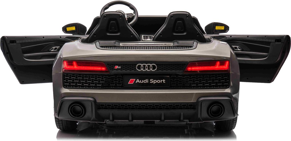 Ramiz Detské autíčko Audi Spyder R8 LIFT sivé