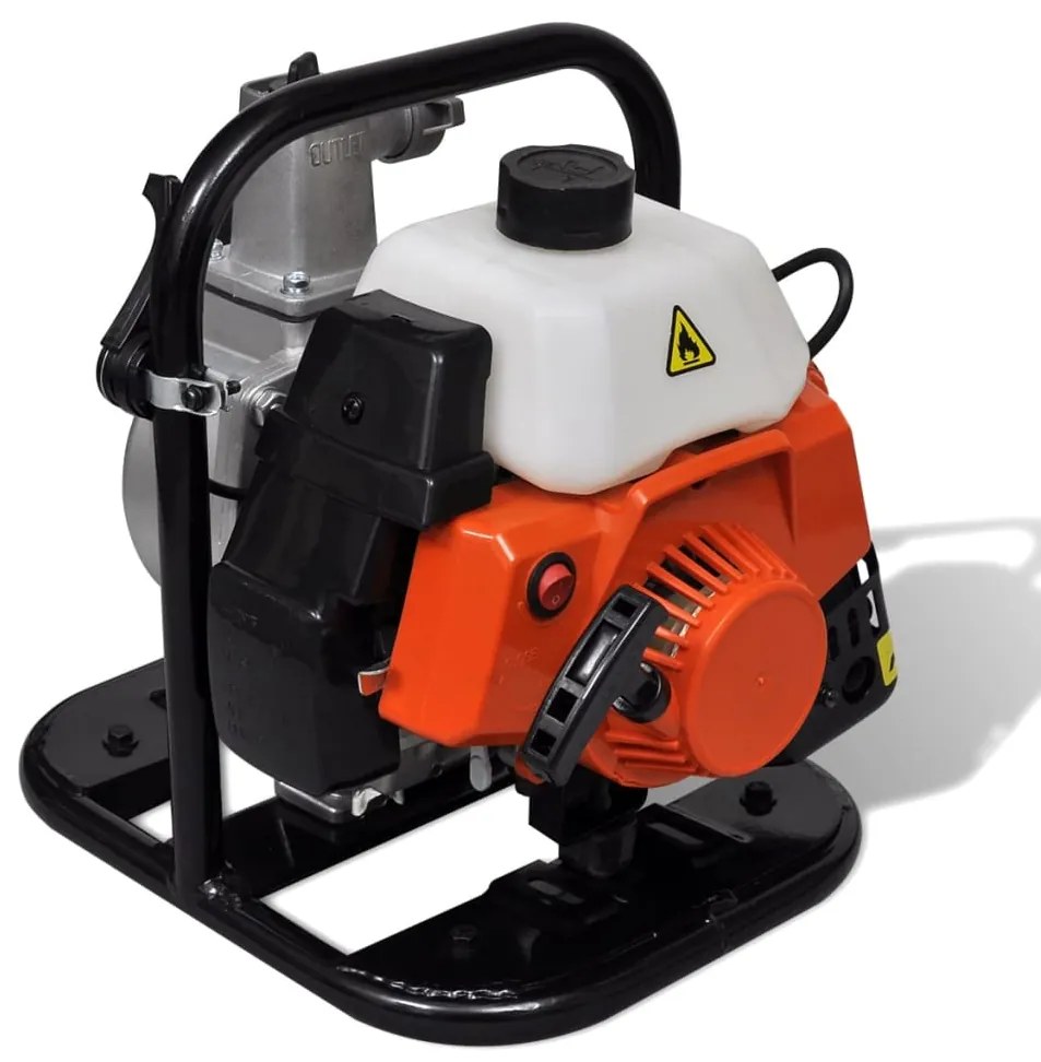 Vodné čerpadlo s dvojtaktným benzínovým motorom 1,2 kW 0,95 L