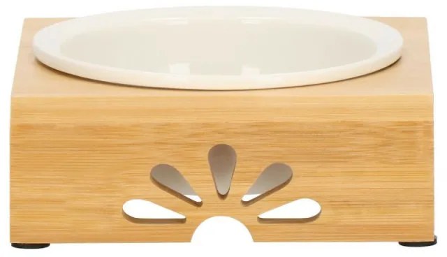 SPRINGOS Keramická miska so stojanom 14 cm pre psa / mačku SPRINGOS MAU