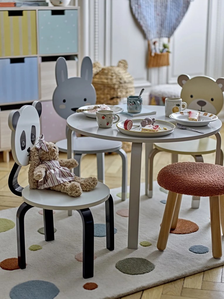 Bloomingville Detská stolička Marle Panda White