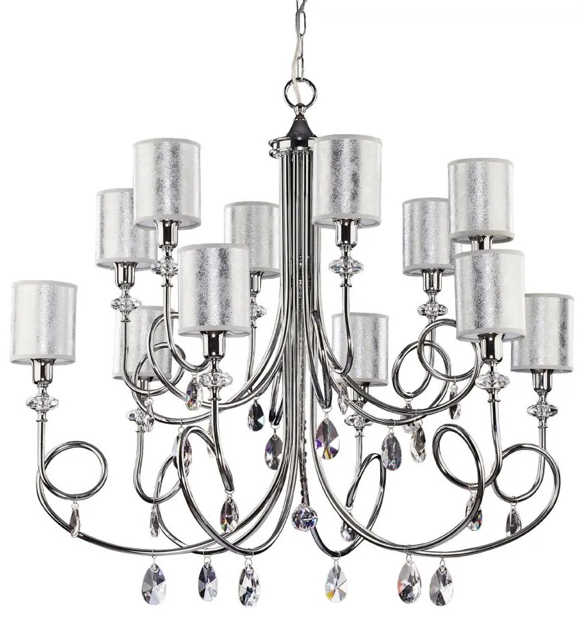 Jupiter 1596 - DE 12 CH - Luster DELFINA 12xE14/40W