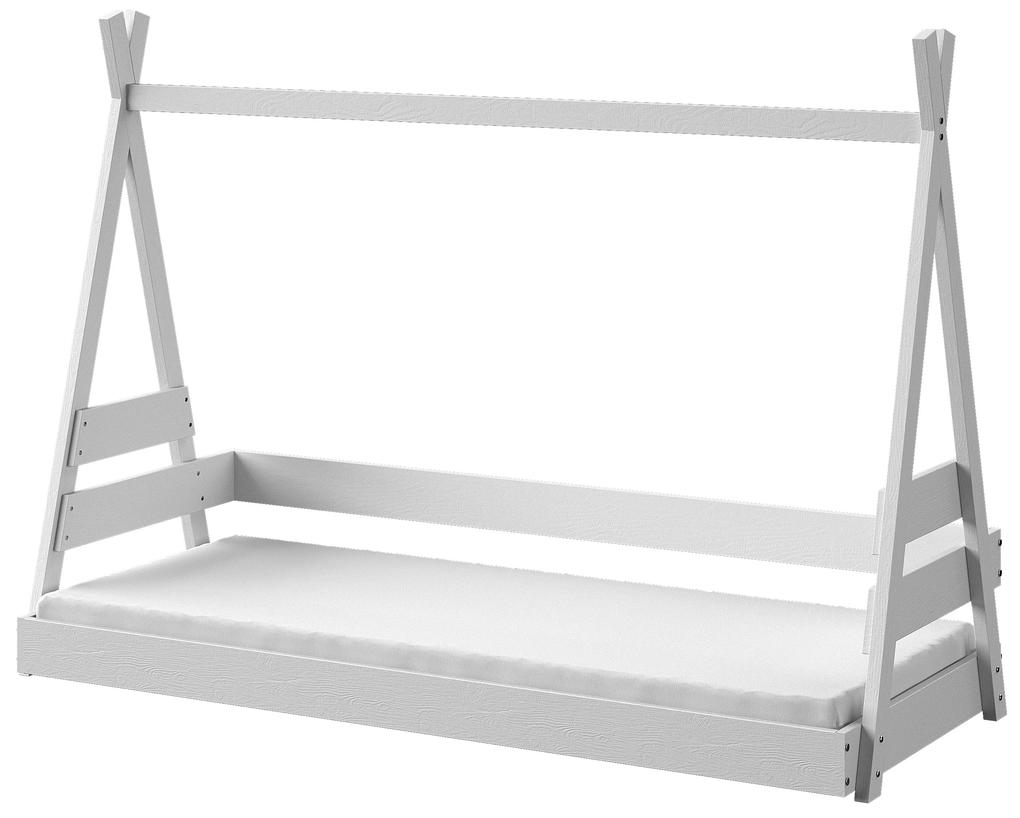 Detská posteľ Tipi Farba: Biela