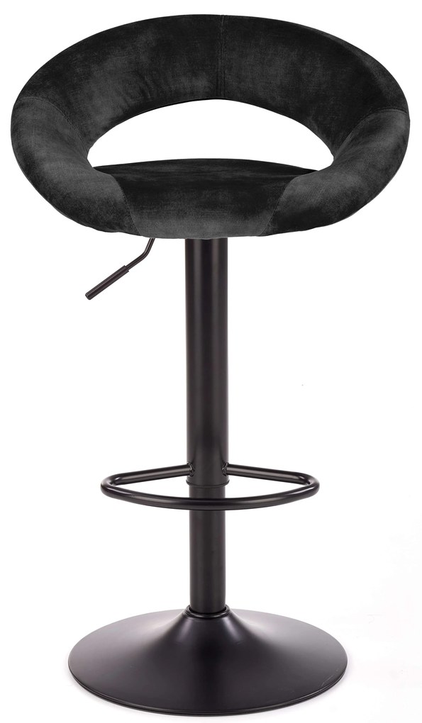 Barová stolička Herlinda (čierna). Vlastná spoľahlivá doprava až k Vám domov. 1039563