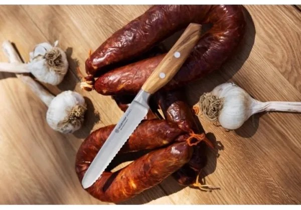 Wüsthof - Kuchynský nôž na chleba AMICI 14 cm olivové drevo