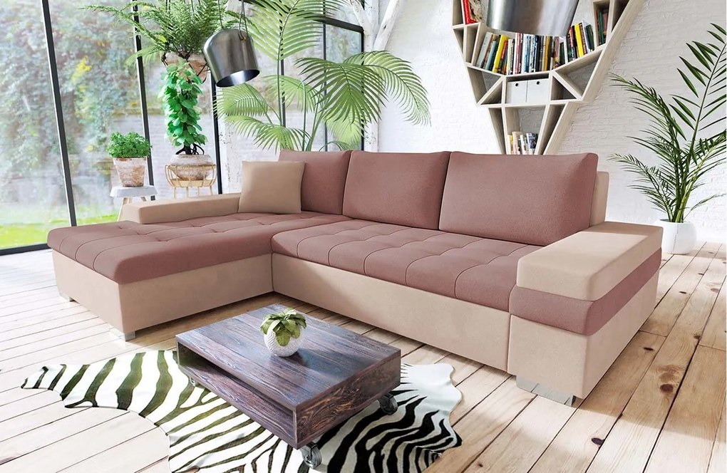 Sedacia súprava Kanton Mini, Dostupné poťahy: ekokoža Soft 017 + Lux 06