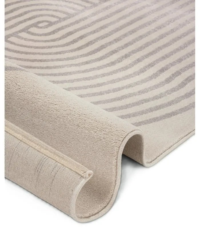 Sivý/krémovobiely koberec 200x290 cm Zen – Universal
