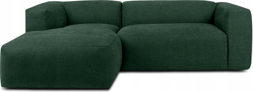 Modulárna rohová sedačka do obývačky ľavá mäkká Konsimo Buffo morská