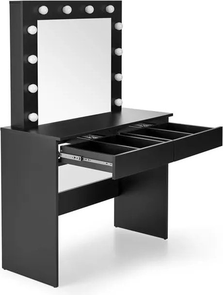 Toaletný stolík Hektor (čierna). Vlastná spoľahlivá doprava až k Vám domov. 1049314