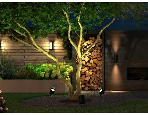 Philips 17462/30/P7-LED RGB Stmievateľná vonkajšia lampa Hue LILY LED/15W/24V IP65