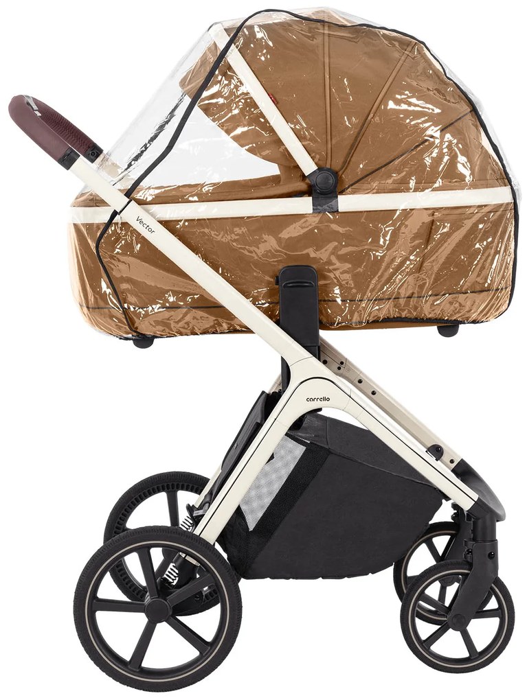 Detský kočík 2w1 CARRELLO Vector CRL-6550 Coral Beige