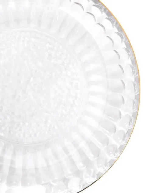 Tanier BARREL dezertný, ozdobný so zlatým okrajom SS23 848761