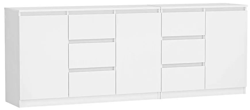 Komoda Costa 1d3s 2d3s Biela