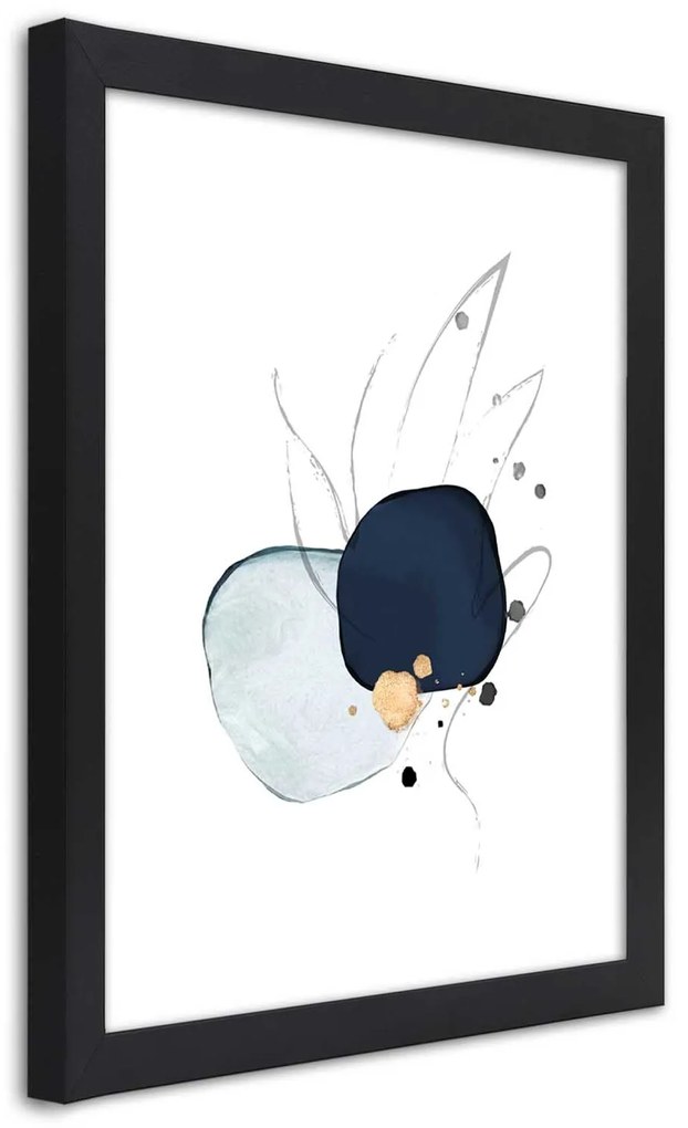 Gario Plagát Abstraktné postavy a línie Farba rámu: Bez rámu, Rozmery: 40 x 60 cm