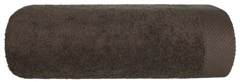 Bavlnený froté uterák BOHO 50x90 cm hnedý