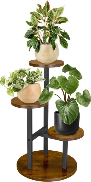 Stojan na kvety MIGUEL RUSTIC dub