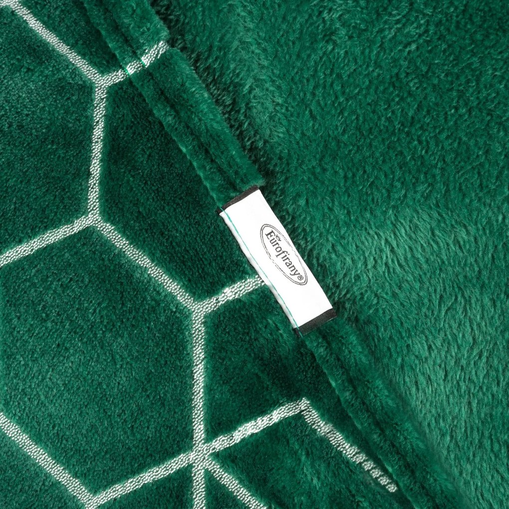 DEKA MALIBU 150X200 CM TMAVOZELENÁ