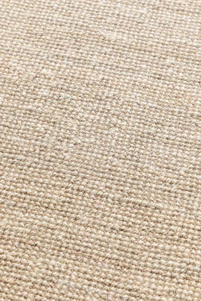 Behúň Bouclé Jute 105973 Ivory White, 80x200, béžová, chodba / predsieň, Hanse Home