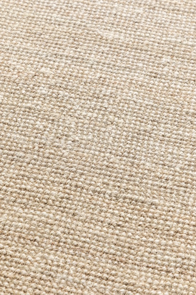 Hanse Home, Behúň Bouclé Jute 105973 Ivory White, 80x200, béžová, chodba / predsieň