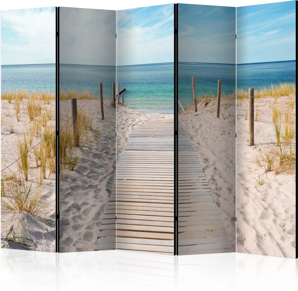 Paraván - Holiday at the Seaside II [Room Dividers] 225x172