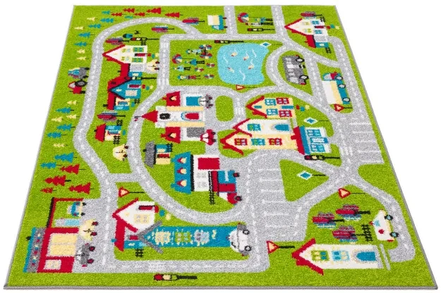 Koberec Agnella Funky Top Super Mesto S limetka