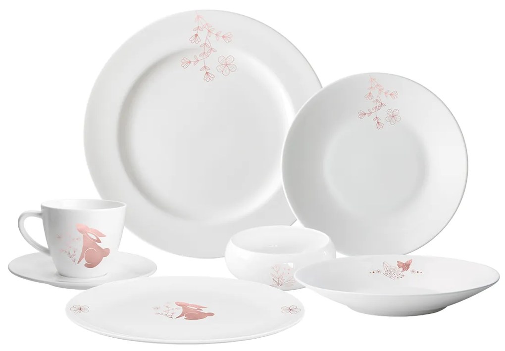 Porcelánový set 25 ks - Premium Platinum Line Easter - 490037