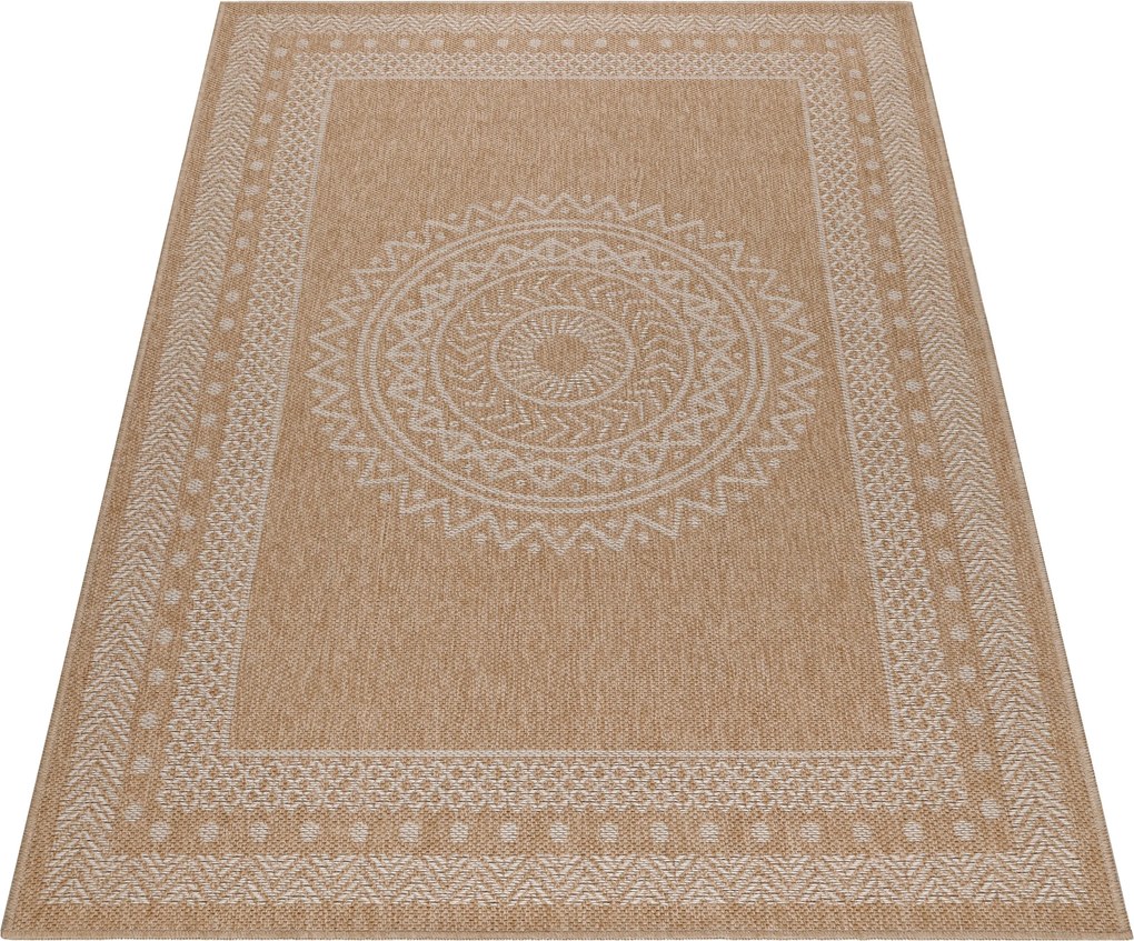 Ayyildiz, Kusový koberec Dhaka 8714 Beige, 120x170, béžová, chodba / predsieň